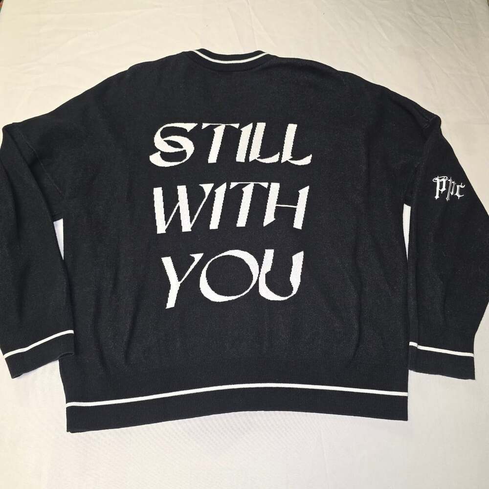 PPC Still With You Black Button Up Cardigan XL